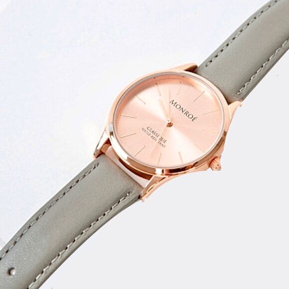 Monroé Classique Watch in Sunburst Solérose - Picture 4 of 4